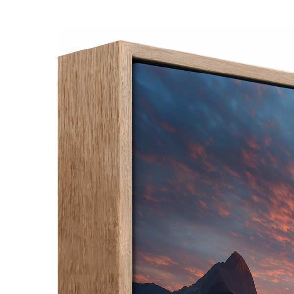 Australian Oak Float corner view