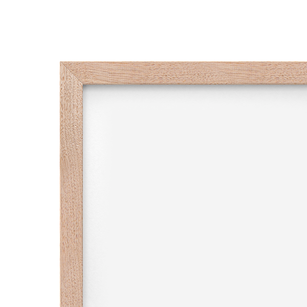 Australian Oak Slim Framed Print – Framefox