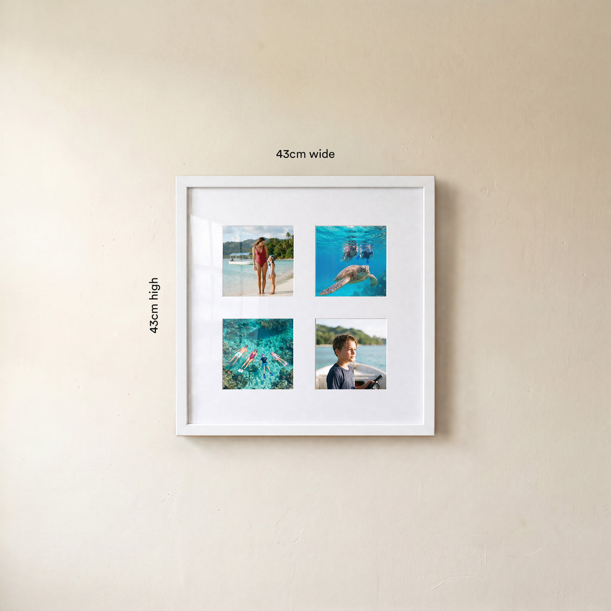 Multi-Photo Square Frame (4 Photos)
