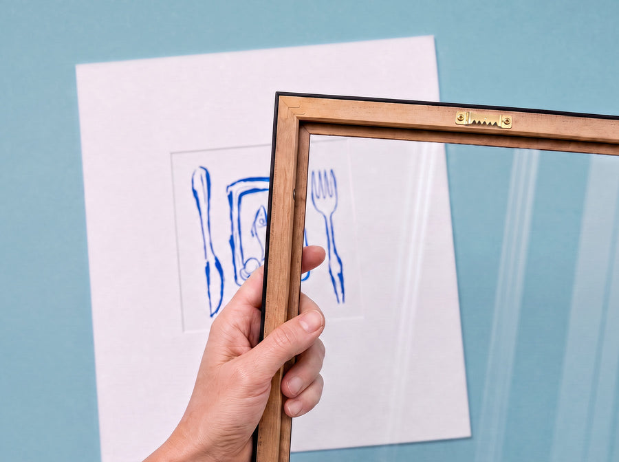 Empty custom frame